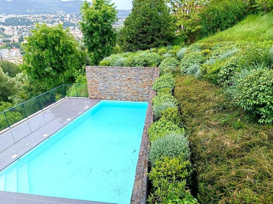 Pessicart - T2 Avec Terrasse - Residence Avec Piscine Nice Buitenkant foto